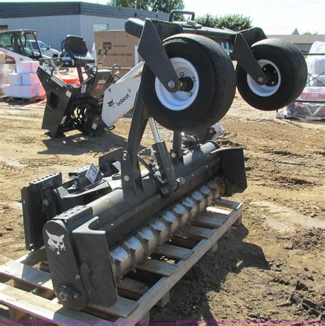 soil pulverizer for skid steer|bobcat soil conditioner video.